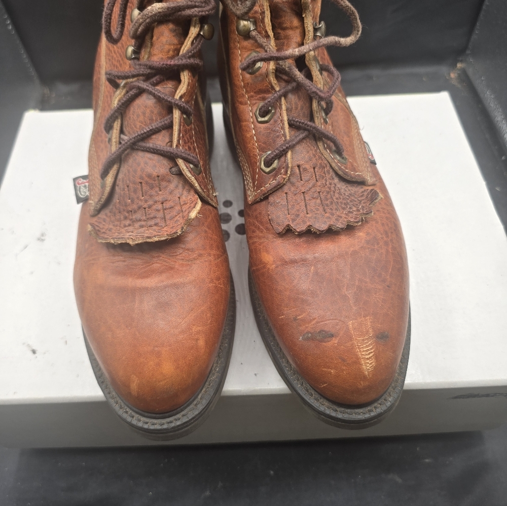 Justin‎ Boots Men's Rustic Brown Leather Boots